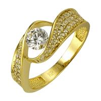 CELESTA Ring »375/- Gelbgold Zirkonia«