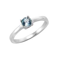 Zeeme Ring »925/- Sterling Silber Blautopas«