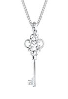 Diamore Collierkettchen »Schlüssel Diamant 925 Sterling Silber«