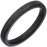 SIGO Partner Ring aus Carbon schwarz Partnerring Carbonring