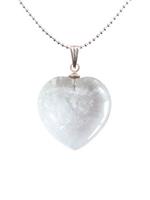 Adelia´s Amulett »Herz Steinanhänger«, Kristall Herzanhänger - Symbol der Vollkommenheit