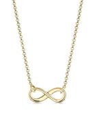 Elli Collierkettchen »Infinity Unendlichkeit Symbol 375 Gelbgold«