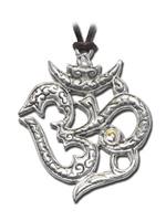 Adelia´s Amulett »Indische Symbole Talisman«, Om - Magische und religiöse Kraft