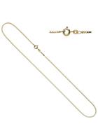 Jobo Goldkette, Venezianerkette 585 Gold 45 cm 1,0 mm