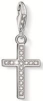 Thomas Sabo Charm-Einhänger »Kreuz, 0049-051-14«, mit Zirkonia