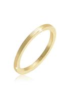 Elli Fingerring »Basic Ehering 375 Gelbgold«