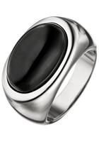 Jobo Silberring, 925 Silber mit Onyx