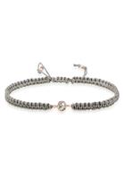 Elli Armband »Solitär Knoten Swarovski Kristalle 925 Silber«