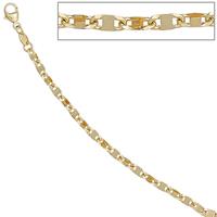 SIGO Halskette Kette 585 Gelbgold 45 cm Goldkette Karabiner