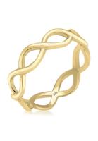 Elli Fingerring »Infinity Trend 375 Gelbgold«