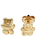 Jobo Paar Ohrstecker »Teddy«, 333 Gold