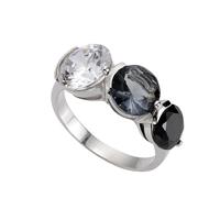 Zeeme Ring »925/- Sterling Silber Zirkonia mehrfarbig«