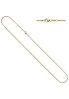 Jobo Goldkette, Erbskette 585 Gold 42 cm 1,5 mm