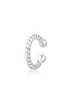 Elli Ohrringe »Single Earcuff Twisted Ohrklemme 925er Silber«