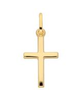 Adelia´s Kettenanhänger »Gold 14 k (585) Kreuz Anhänger«, 14 k 585 Gelbgold