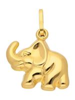 Adelia´s Kettenanhänger »Gold 8 k (333) Motiv - Anhänger«, Elefant 8 k 333 Gelbgold