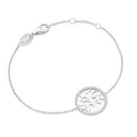 GIORGIO MARTELLO MILANO Armband »Lebensbaum mit Zirkonia, Silber 925«