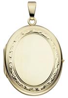 Jobo Medallionanhänger »Medaillon«, oval 585 Gold