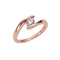 Vivance Ring »925-/ Sterling Silber rotvergoldet Zirkonia«