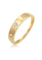 Diamore Diamantring »Verlobung Stern Astro Diamant 0.06 ct. 585 Gelbgold«