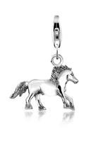 Nenalina Charm-Einhänger »Pferd Tier Anhänger 925 Silber«