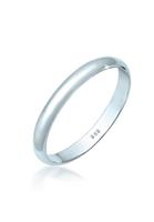 Elli Fingerring »Basic Bandring Hochzeit Trauring 585 Weißgold«