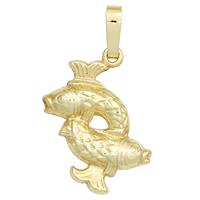 sigo Anhänger Sternzeichen Fische 333 Gold Gelbgold Sternzeichenanhänger