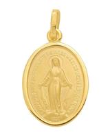 Adelia´s Kettenanhänger »Gold 8 k (333) Schmuck Medaille«, Milagrosa 8 k 333 Gelbgold