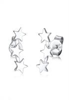 Elli Elli Oorbellen Dames Oorsteker Sterren Astro Look in 925 Sterling Zilver