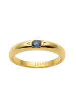 Adelia´s Kettenanhänger »Gold 8 k (333) Motiv - Anhänger«, Taufring 8 k 333 Gelbgold mit Safir Ø 1.01 cm