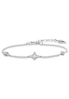 Thomas Sabo Silberarmband »Kleine Glücksbringer silber, A1918-051-14-L19v«, mit Zirkonia