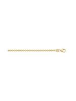 Adelia´s Goldkette »Gold 14 k (585) Collier - Halskette«, 14 k 585 Gelbgold Ankerkette rund