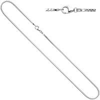 SIGO Venezianerkette 925 Silber 1,8 mm 45 cm Halskette Kette Silberkette Karabiner