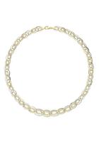 Firetti Goldkette »oval, glanz, rhodiniert, bicolor«