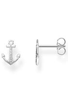 Thomas Sabo Paar Ohrstecker »Anker, H2095-051-14«, mit Zirkonia