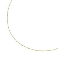 Luigi Merano Goldkette »Ankerkette massiv mit würfelförmigen Zwischenteilen, Gold 375«