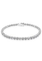 Elli Armband »Tennis Armband mit Swarovski Kristalle Silber«