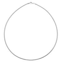 OSTSEE-SCHMUCK Halsreif »Omega 2,2 mm Silber 925/000,« (1-tlg)