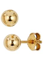 Jobo Paar Ohrstecker »Kugel«, 333 Gold 5 mm