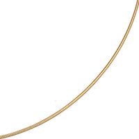 sigo Halsreif 333 Gelbgold 1,5 mm 42 cm Gold Kette Halskette Goldhalsreif Karabiner