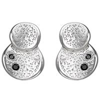 sigo Ohrstecker 925 Sterling Silber 4 Zirkonia Ohrringe Silberohrringe