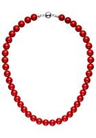 Jobo Perlenkette, mit Muschelkern-Perlen 45 cm