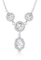 Elli Statementkette »Tropfen Swarovski Kristalle 925 Sterling Silber«