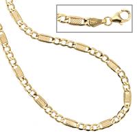 sigo Halskette Kette 333 Gold Gelbgold 45 cm Goldkette Karabiner