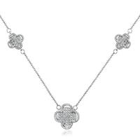 Schmuck-Elfe Collier »Oriental Flower« (inkl. Schmuckbox), 925 Silber