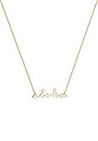 Elli Collierkettchen »Aloha Statement-Schriftzug 925 Sterling Silber«