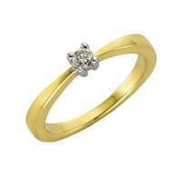 Diamonds by Ellen K. Ring »375/- Gold Brillant 0,10ct.«