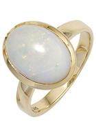 Jobo Goldring, 585 Gold mit Opal-Cabochon