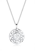 Elli Collierkettchen »Yoga Mantra Om Symbol Talisman 925 Silber«