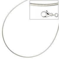 sigo Halsreif 925 Sterling Silber 1,4 mm 50 cm Kette Halskette Silberhalsreif